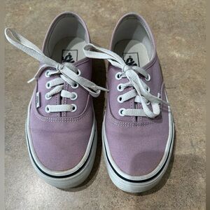 Vans Women's Purple Canvas Sneakers